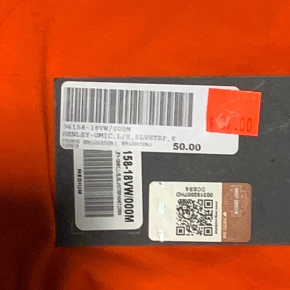 Harley-Davidson Women’s Sleeve Stripe L/S Henley - Picture 4 of 4